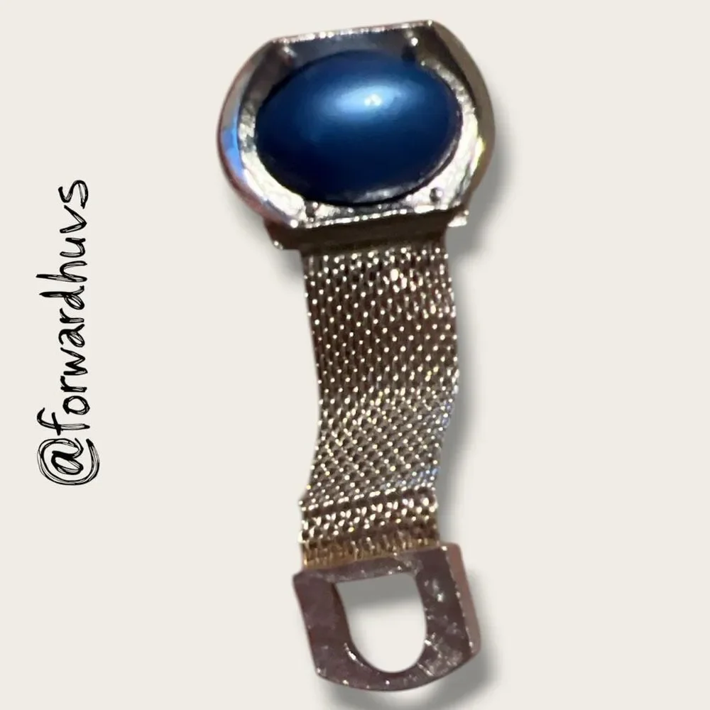 Vintage SWANK Mesh Wrap Around Cufflinks Cuff Link